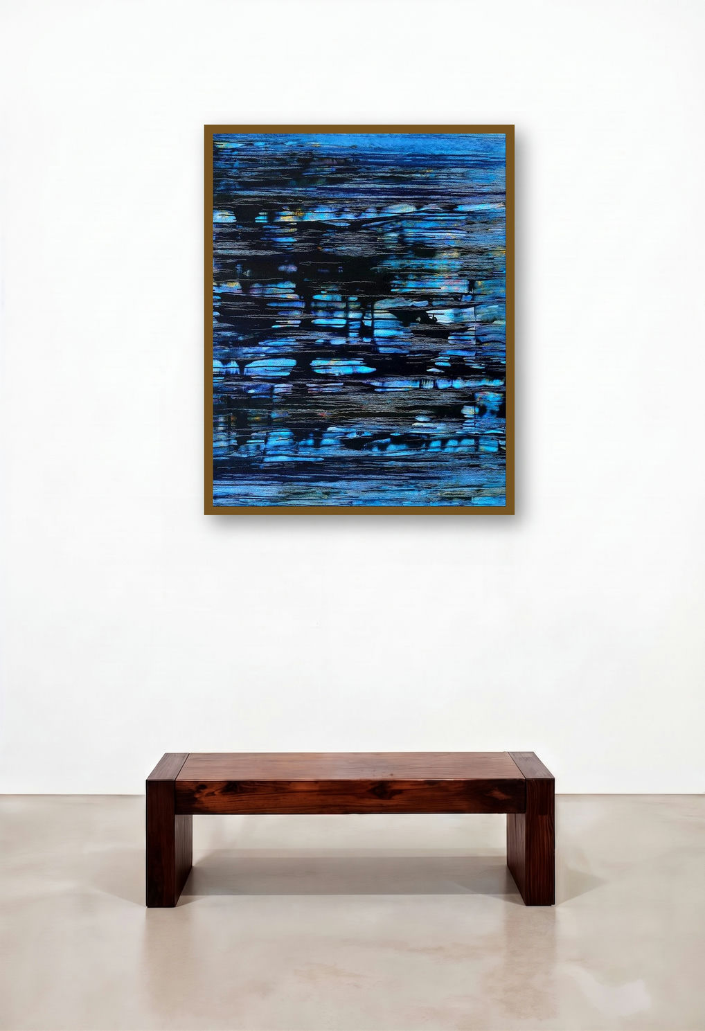 Space 5 (Blue Abstract)