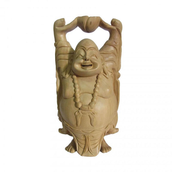 Standing Laughing Buddha by Ecraft India | ArtZolo.com