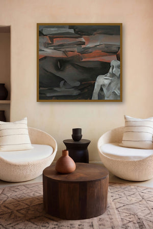Stapes To The Paradies (Echoes of the Past) by artist Akashay Avsare displayed in a Designer gallery
