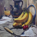 Still Life 1' still-life oil painting by artist Prasad Thite, 18x12 inch, on canvas