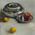 Still Life 2' still-life oil painting by artist Surabhi Gulwelkar, 36x24 inch, on linen
