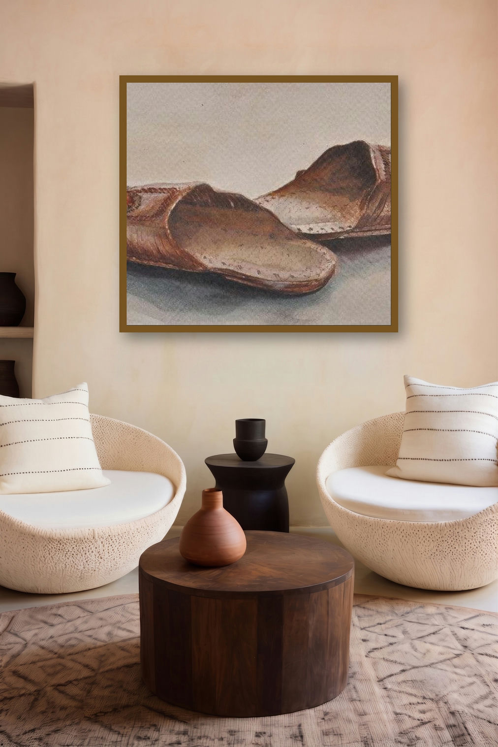 Still Life I (Time-worn Treasures) by artist Bhavesh Patel displayed in a Luxury gallery