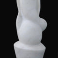 Abstract sculpture titled 'Stone', 12x14x10 inches, by artist GOPAL PRASAD MANDAL on stone