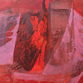 Stone Of Protection 2' abstract acrylic painting by artist Siddhesh Rane, 13x19 inch, on paper