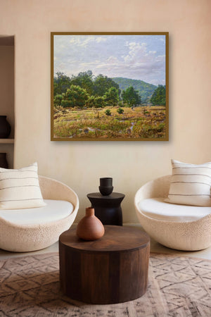 Stream Side by artist Sanjay Sarfare displayed in a Curated gallery