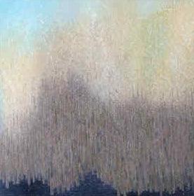 Nature oil painting titled 'Summer Morning', 20x20 inches, by artist Pardeep Singh on Canvas