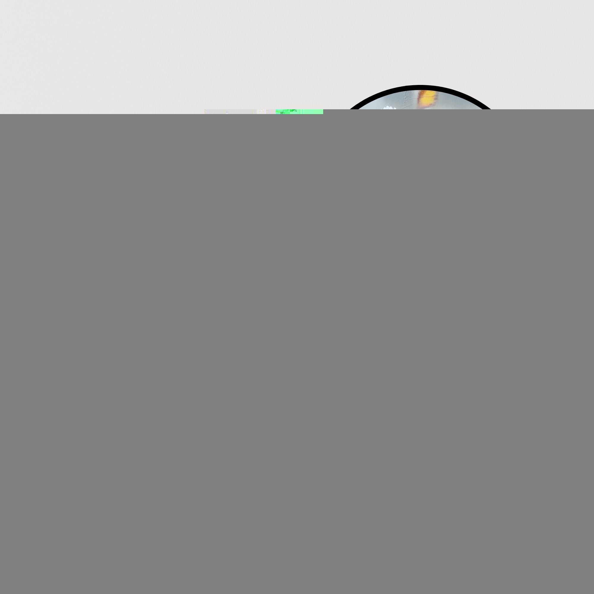 Preview of 'Sumukh (Ganesha in a Cosmic Circle)' Painting by Paras Parmar shown on a wall in a furnished room.