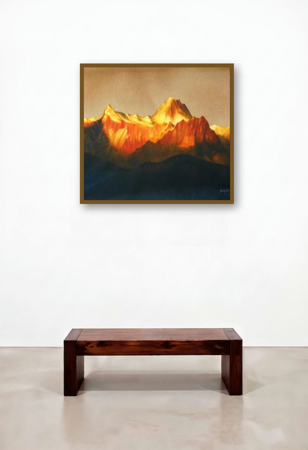Sunrise Over The Kanchenjunga (Golden Hour)