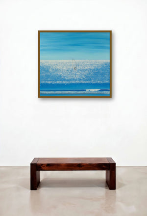 Surfing On Diamonds (Riding the Waves) by artist SIMON MASON displayed in a Art Deco Lounge