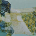 contemporary acrylic painting titled 'Swayvedan 37', 36x60 inches, by artist Lakshman Chavan on Canvas