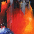 Symphony Of Colors 4' contemporary acrylic painting by artist Pradip Sengupta, 60x24 inch, on canvas