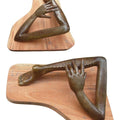 Synchronisation' figurative Bronze sculpture by artist Sukanta Chowdhury, 17x14 inch, on bronze