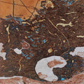 Abstract acrylic painting titled 'T’S A KIND OF PENETRATION', 36x19 inches, by artist Murali  Chinnasami on Wood