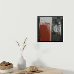 In-situ view of Anil Gaikwad's 'Terra Incognita 15' painting in a room