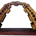 contemporary sculpture titled 'The Bond Unbroken', 36x24x9 inches, by artist Arvind Prajapati on Wood, Fiberglass, metal