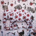 Animals 3d painting titled 'The Elephant Keeps On Walking As Dogs', 66x76 inches, by artist Pranita Das on Canvas