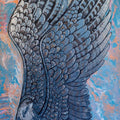 Animals acrylic painting titled 'The Falcon', 57x32 inches, by artist Shivani Attri on Canvas