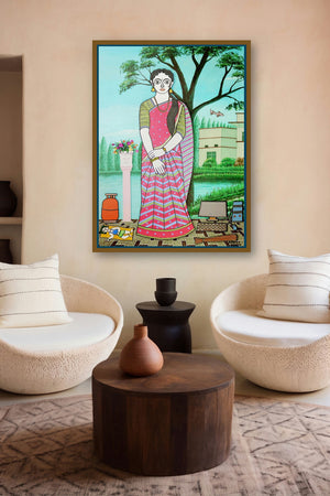 The First Agreement by artist Avinash Karn displayed in a Contemporary gallery