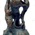 Abstract sculpture titled 'The Pinch Of Life', 30x18x12 inches, by artist Vivek Das on Bronze