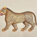 Tiger 2' animals miniature Traditional Art by artist Unknown, 11x13 inch, on paper