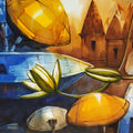 Timeless Banaras' religious watercolor painting by artist Subrata Malakar, 22x30 inch, on paper