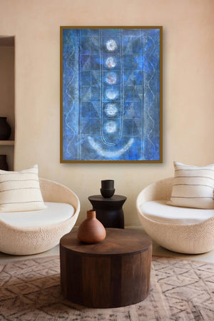 Titeeksha by artist Hanumanth Devulapalli displayed in a Contemporary Exhibition gallery