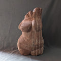 Torso 1' nude Sandstone sculpture by artist Sahil Mehra, 18x12 inch, on sandstone