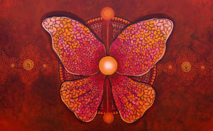 Animals acrylic painting titled 'TRASFORMATION Series 1', 30x48 inches, by artist NITU CHHAJER on canvas