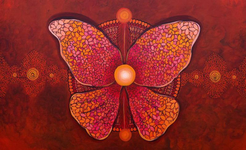 Animals acrylic painting titled 'TRASFORMATION Series 1', 30x48 inches, by artist NITU CHHAJER on canvas