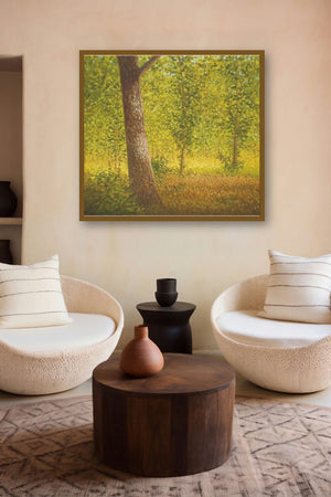 Tree Trunk Ii by artist Fareed Ahmed displayed in a Designer gallery