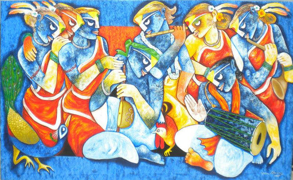 Tribal music band by Uttam Manna