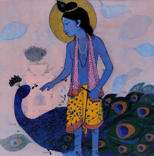 Tulsi Krishna by Rahul Mhetre | ArtZolo.com