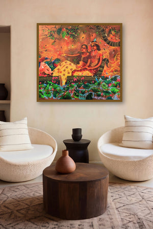 Tune Of Love (Journey of Love) by artist Lisha N T displayed in a Designer gallery