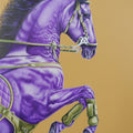 Unstoppable 2' animals acrylic painting by artist Sanket A Sawant, 36x24 inch, on canvas
