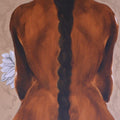 Nude oil painting titled 'Untitle III', 60x20 inches, by artist Surendra Jagtap on Canvas