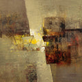Untitled 1' abstract oil painting by artist Bhausaheb Nanaware, 24x30 inch, on canvas