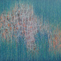 Untitled 1' abstract acrylic painting by artist Satish Bhaisare, 47x35 inch, on canvas