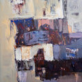 Untitled 1' contemporary acrylic painting by artist Raju Baviskar, 40x35 inch, on canvas