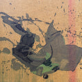 Untitled 1' abstract acrylic painting by artist Yash Chawardol, 9x7 inch, on paper