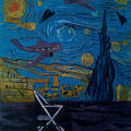Untitled 1' contemporary mixed-media painting by artist Isha Bawiskar, 12x10 inch, on paper