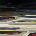 Untitled 1' abstract acrylic painting by artist Suresh Nattar, 20x18 inch, on canvas