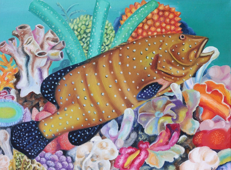 Untitled 1' seascape oil painting by artist Rejeesh Sarovar, 12x16 inch, on canvas