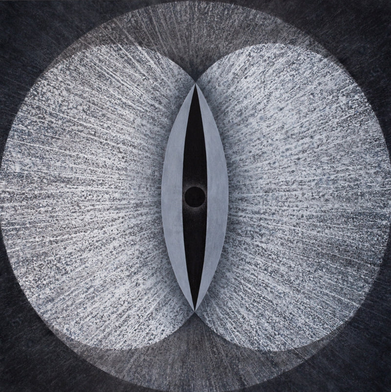 'Untitled 1' abstract oil painting by artist Prashant Dhadve, 48x48 inch, on linen