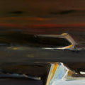 Untitled 11' abstract acrylic painting by artist Suresh Nattar, 30x40 inch, on canvas
