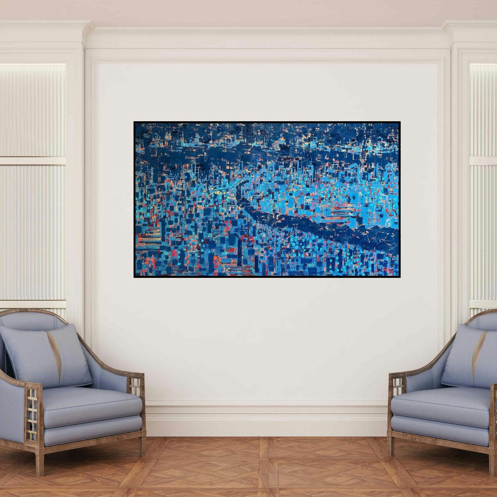 【S12号】good blue(portrait_s) oil painting agne-mitkute-painting-marika-2.jpg