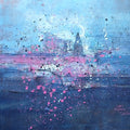 Untitled 12' abstract acrylic painting by artist Dnyaneshwar Dhavale, 36x36 inch, on canvas