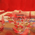 Untitled 13' abstract watercolor painting by artist Sameer Bhitale, 5x4 inch, on paper