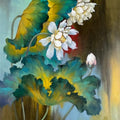 Untitled 14' nature oil painting by artist Namdev M Patil, 42x32 inch, on canvas