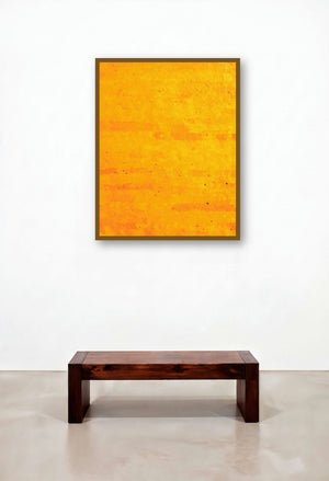 Untitled 14 (Solar Flare) by artist Anil Tagad displayed in a Contemporary Luxury Family Room