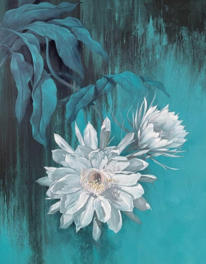 Untitled 15' nature oil painting by artist Namdev M Patil, 42x32 inch, on canvas